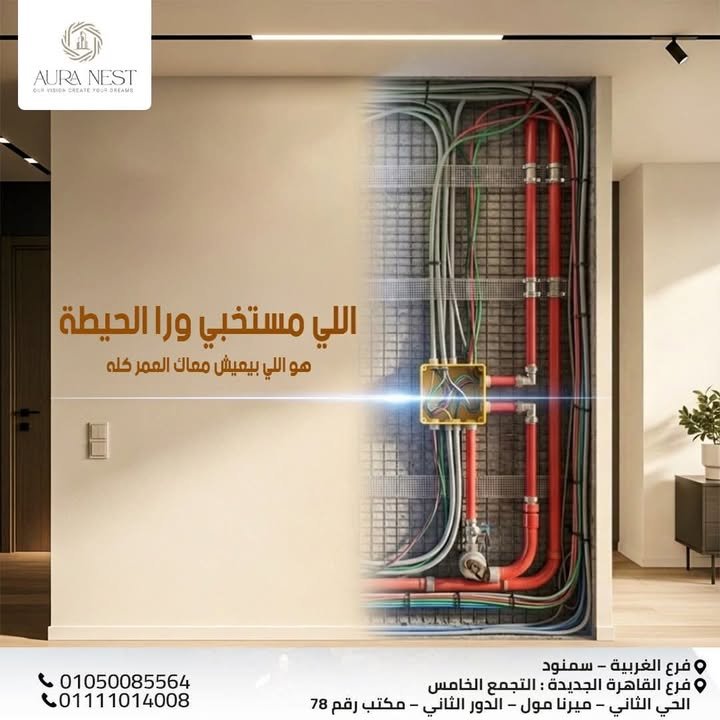 Aura Nest.. خبرة متكاملة في عالم التصميم والتنفيذ الحديث